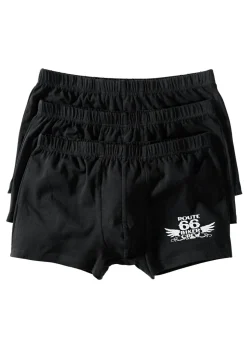 bonprix bonprix Bóxers|Ropa Interior·Bóxers>Boxers ajustados de algodón (3 unidades) Negro/gris plata