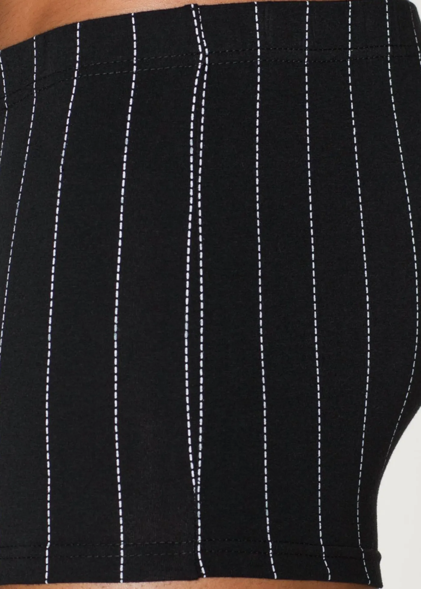 bonprix bonprix Bóxers|Ropa Interior·Bóxers>Boxers ajustados de algodón (3 unidades) Negro-blanco a rayas