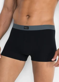 Hombre bonprix bonprix Boxers ajustados de algodón (3 unidades)