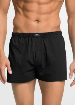 Hombre bonprix bonprix Boxers holgado de punto de algodón (3 unidades)