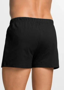 Hombre bonprix bonprix Boxers holgado de punto de algodón (3 unidades)