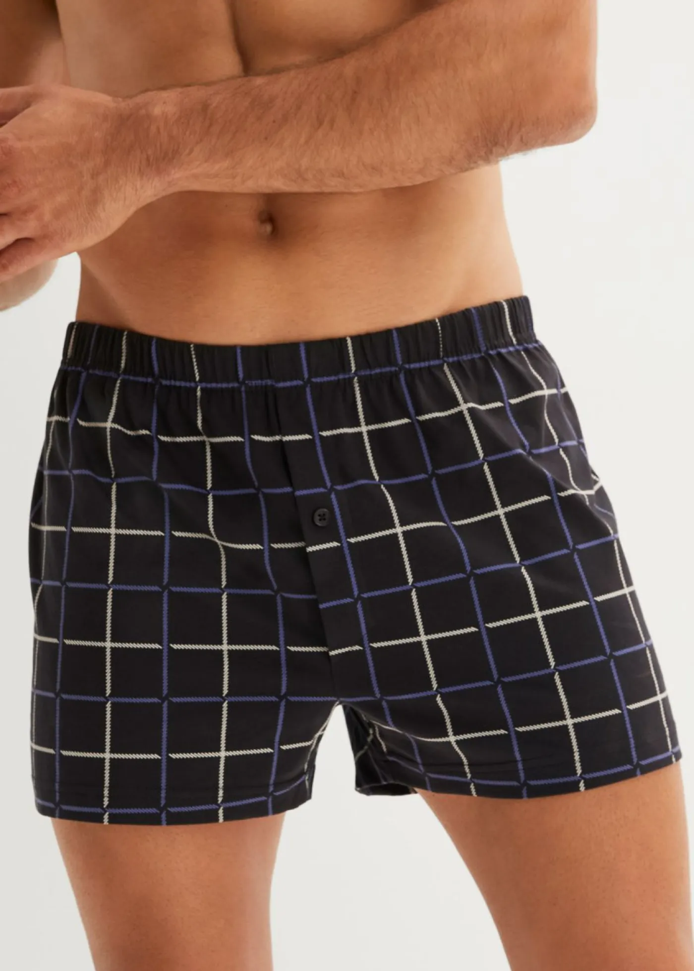 Hombre bonprix bonprix Boxers holgado de punto de algodón (3 unidades)