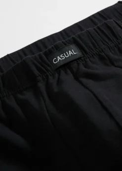 bonprix bonprix Bóxers|Ropa Interior·Bóxers>Boxers midi ajustados con algodón (5 unidades) Negro