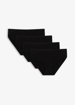 Mujer bonprix bonprix Braga con algodón orgánico (4 unidades)