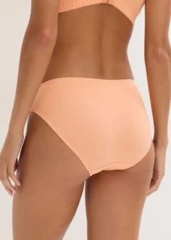 Mujer bonprix bonprix Braga con algodón orgánico suave y encaje