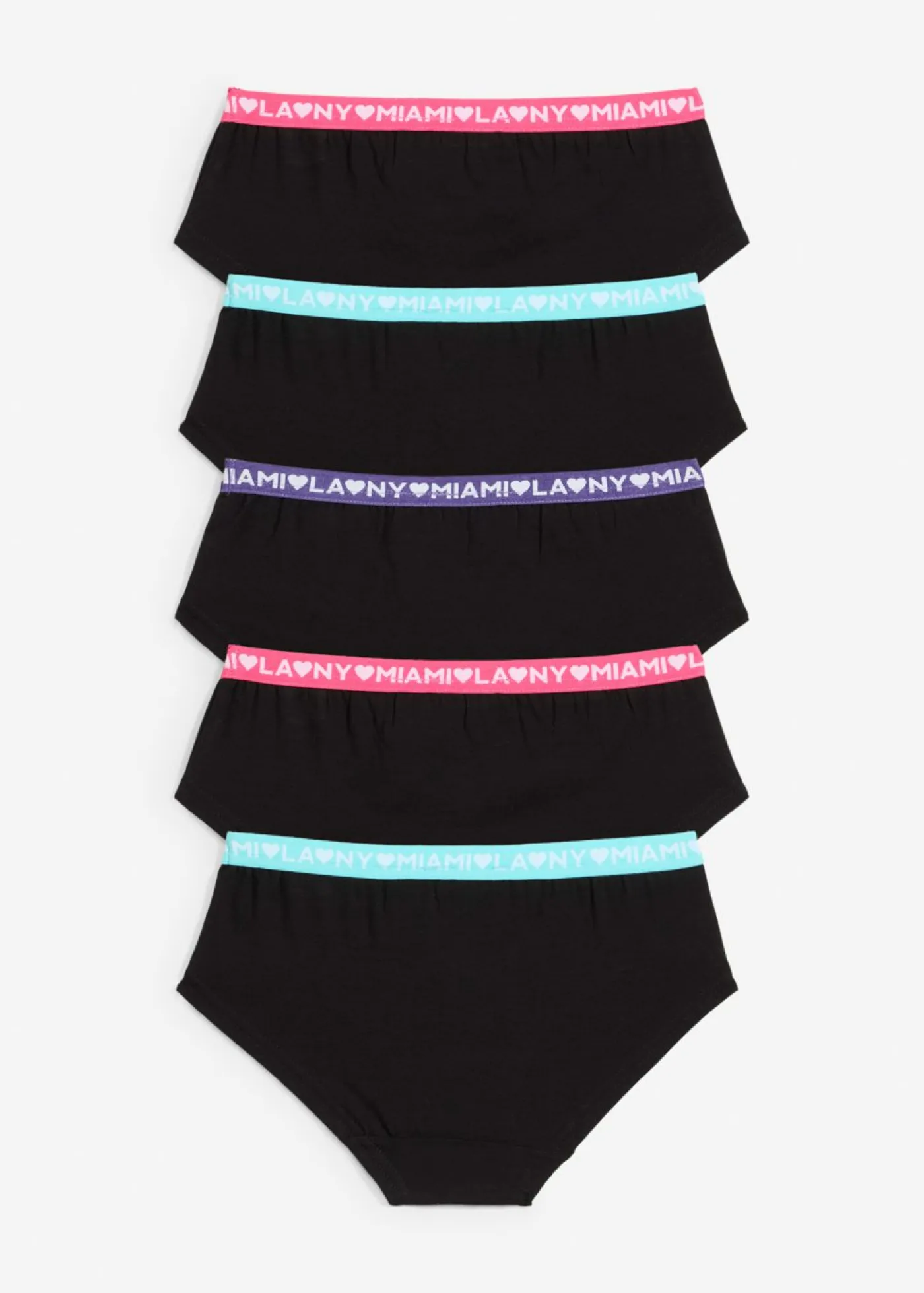 Niños bonprix bonprix Braga con algodón orgánico suave (5 unidades)