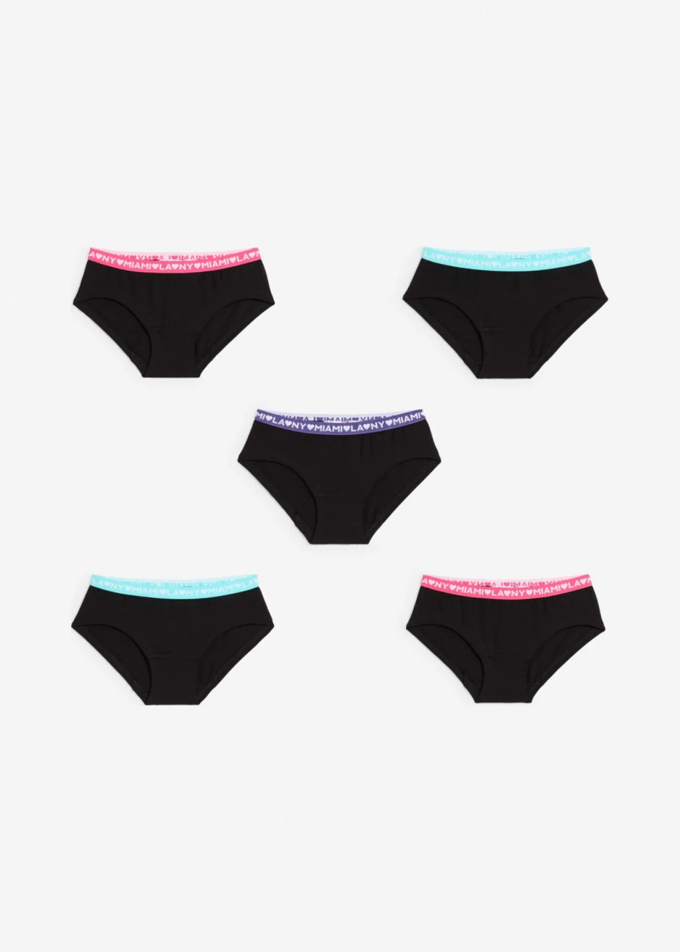 Niños bonprix bonprix Braga con algodón orgánico suave (5 unidades)