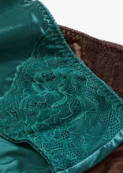 Mujer bonprix bonprix Braga con efecto brillante (2 unidades)