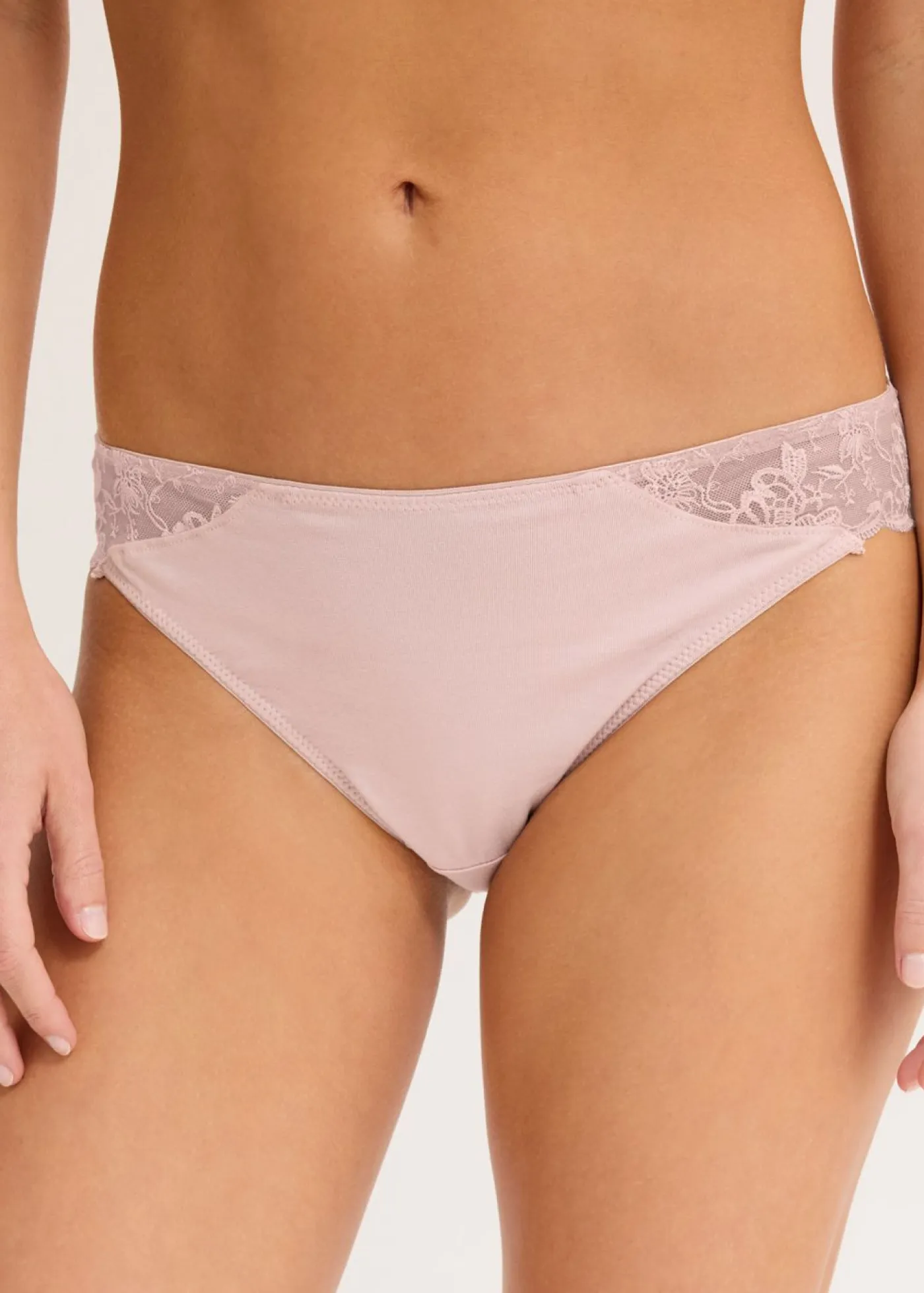 Mujer bonprix bonprix Braga con encaje (4 unidades)