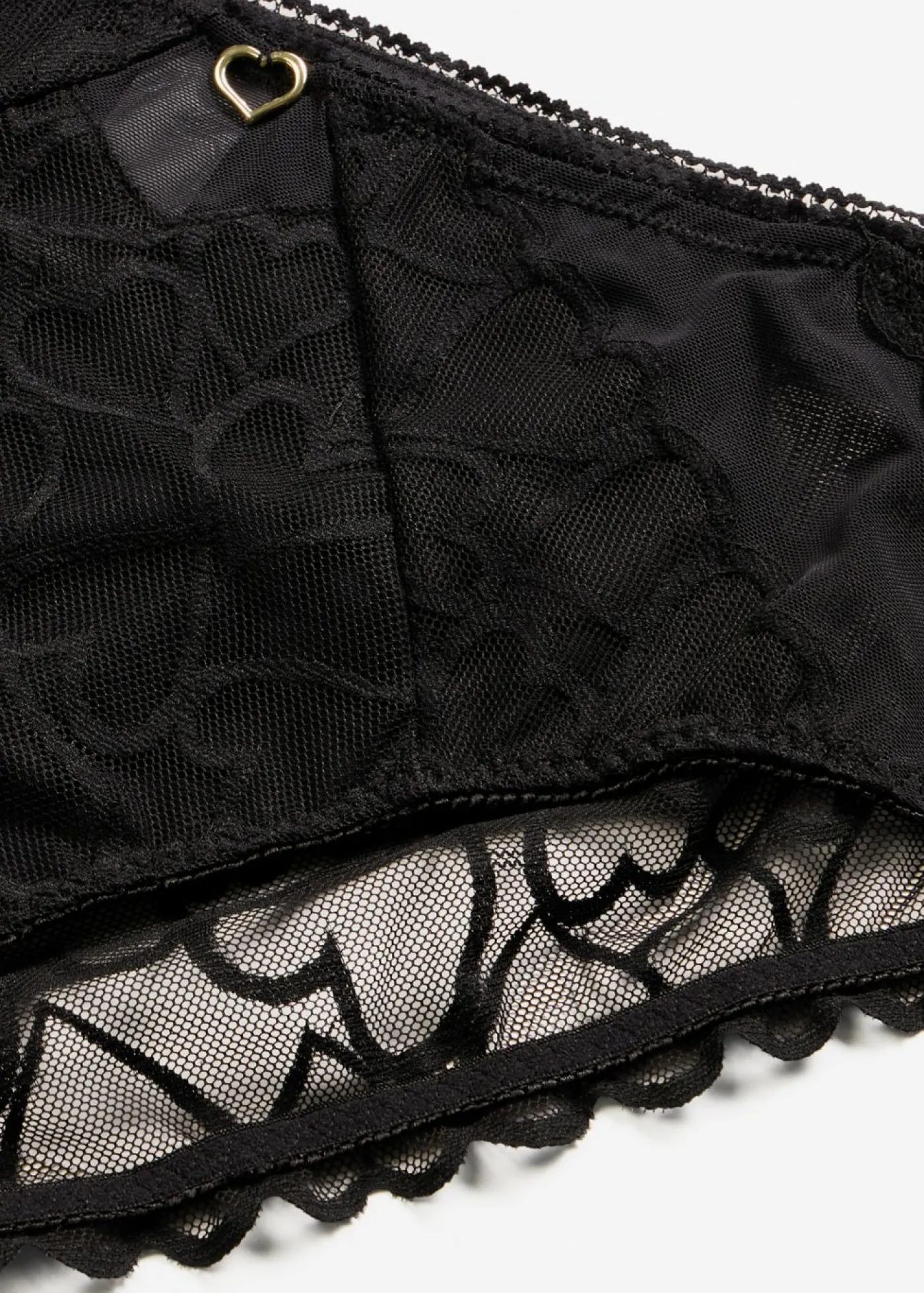 bonprix bonprix Lencería|Bragas>Braga con encaje delicado Negro