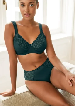 Mujer bonprix bonprix Braga con encaje delicado (2 unidades)