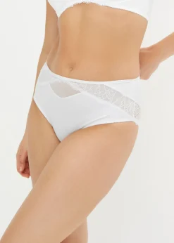 Mujer bonprix bonprix Braga con encaje delicado