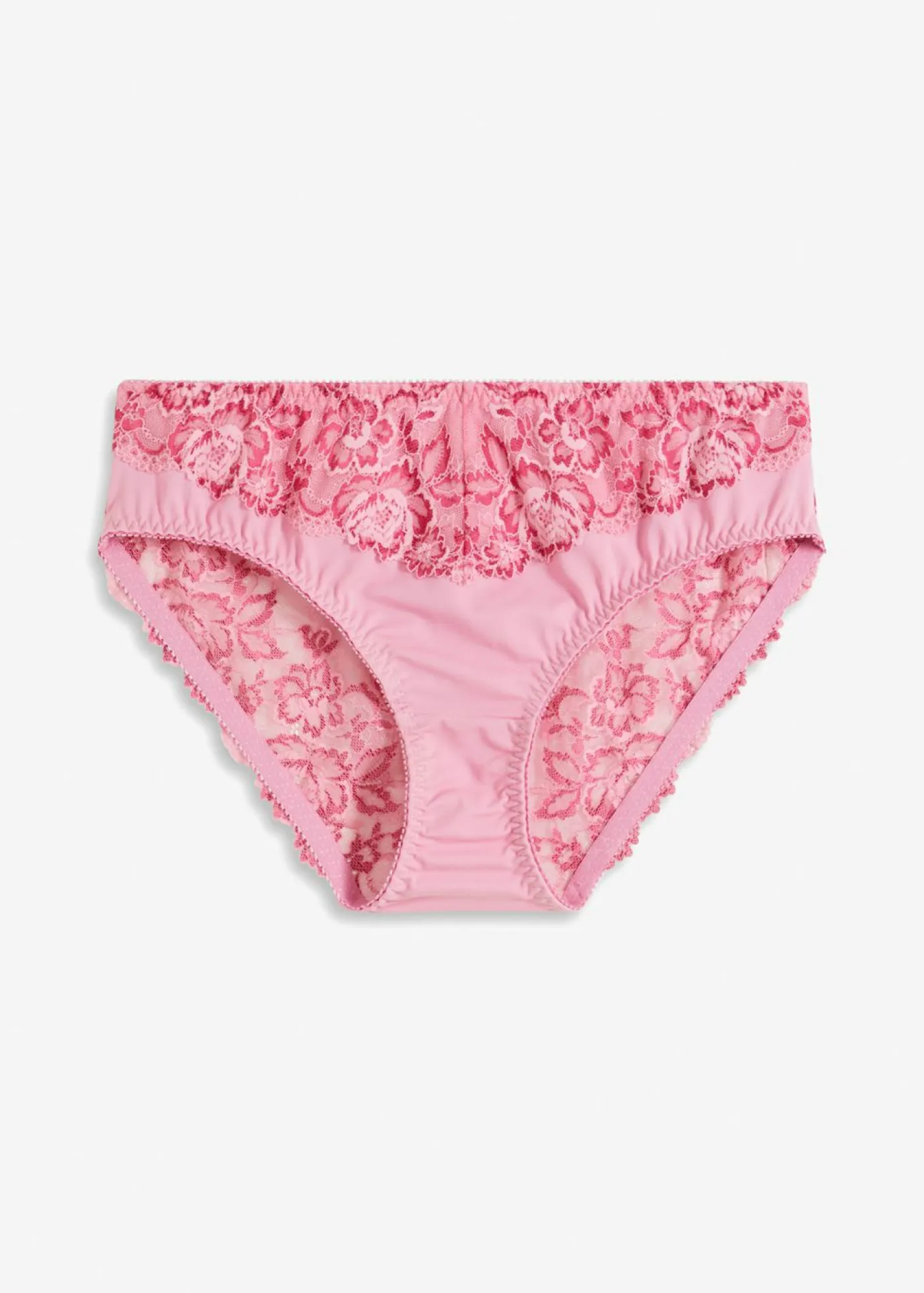 Mujer bonprix bonprix Braga con encaje delicado