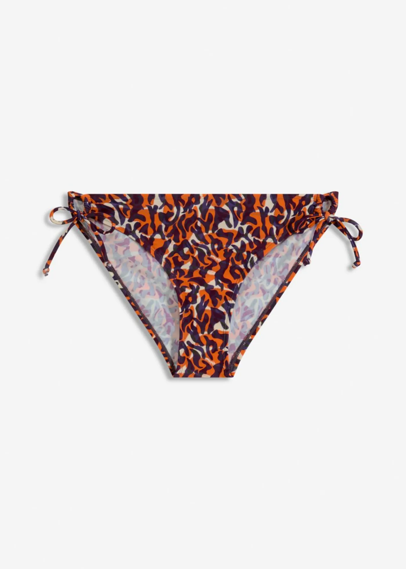 bonprix bonprix Conjuntos De Traje De Baño|Tankinis>Braga de bikini con detalle de cordón estampado leo púrpura-marrón claro