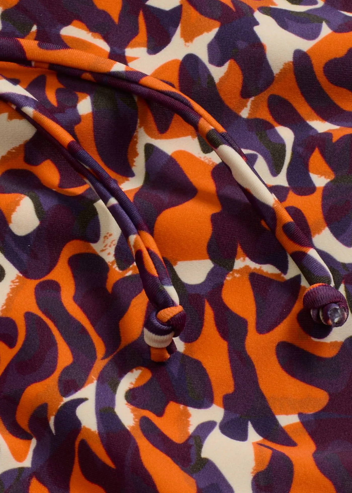 bonprix bonprix Conjuntos De Traje De Baño|Tankinis>Braga de bikini con detalle de cordón estampado leo púrpura-marrón claro