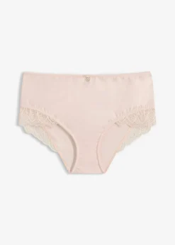 bonprix bonprix Lencería|Bragas>Braga de microfibra suave Rosa seda