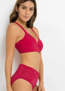 Mujer bonprix bonprix Braga maxi con encaje (2 unidades)