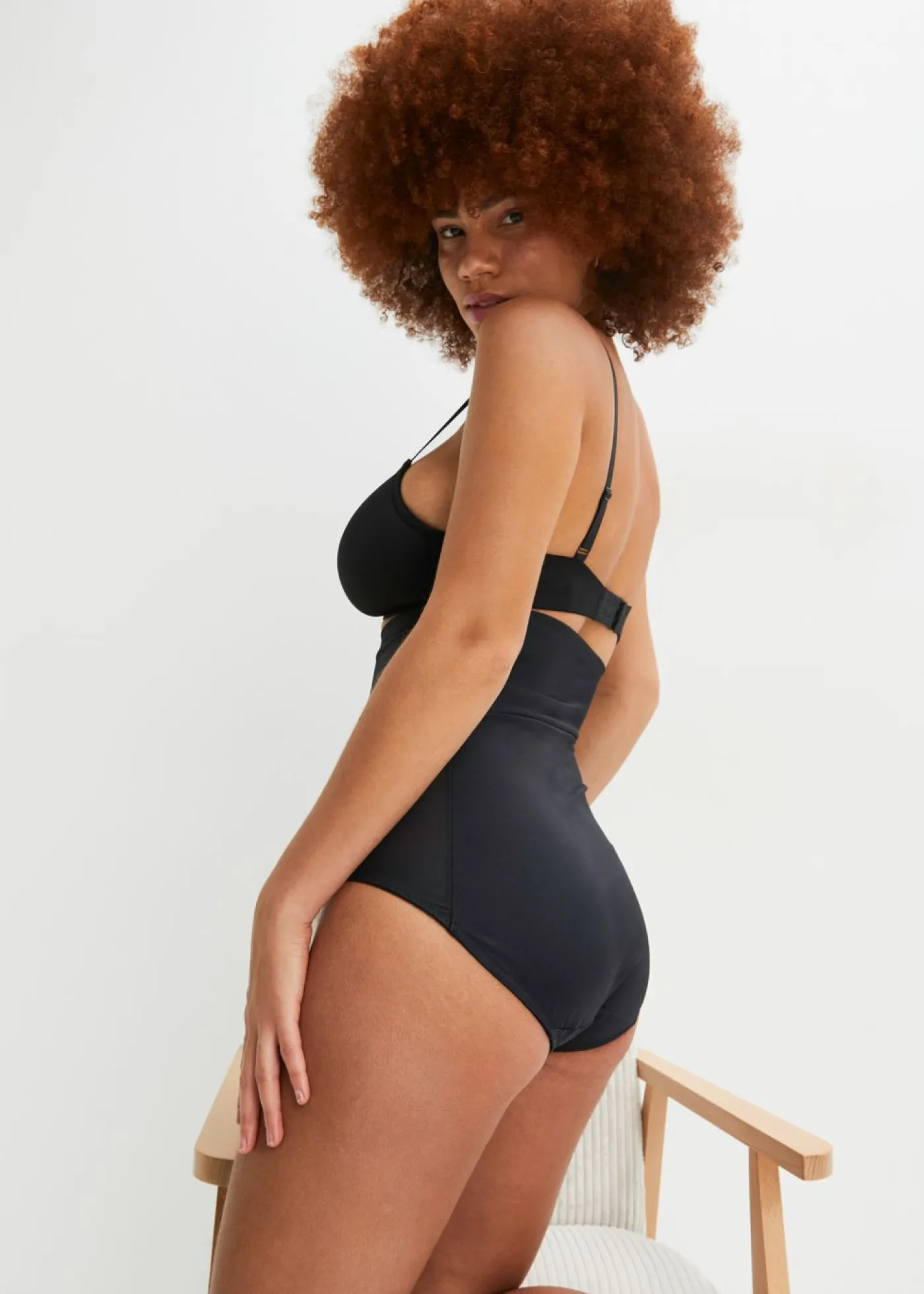 bonprix bonprix Ropa Interior Moldeadora|Bragas>Braga moldeadora con un gran efecto moldeador Negro