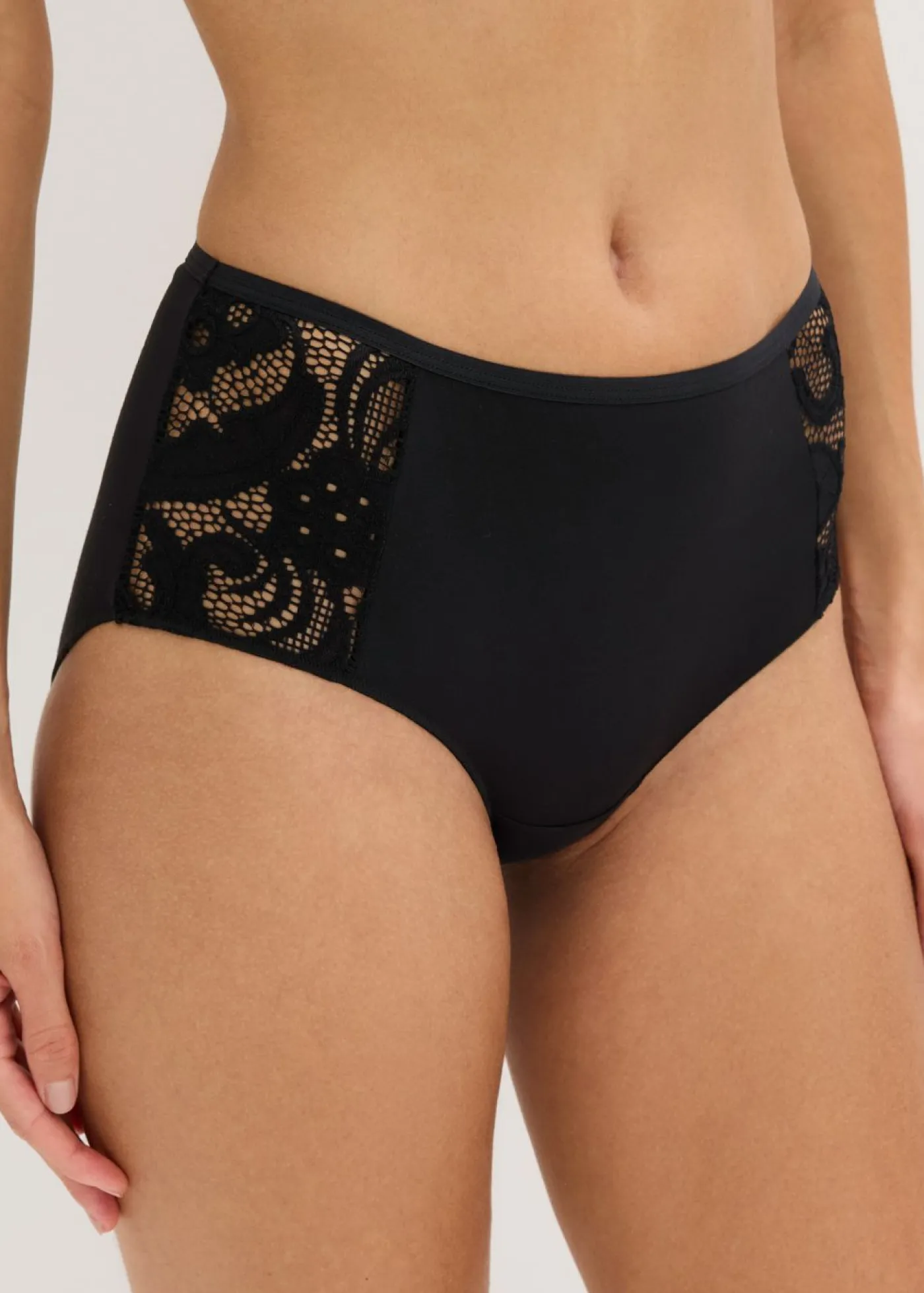 bonprix bonprix Bragas>Braga (4 unidades) de modal suave Negro