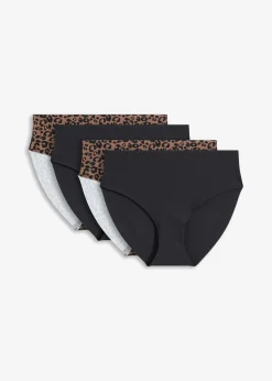 Mujer bonprix bonprix Bragas de microfibra sin marcas visibles (4 unidades)