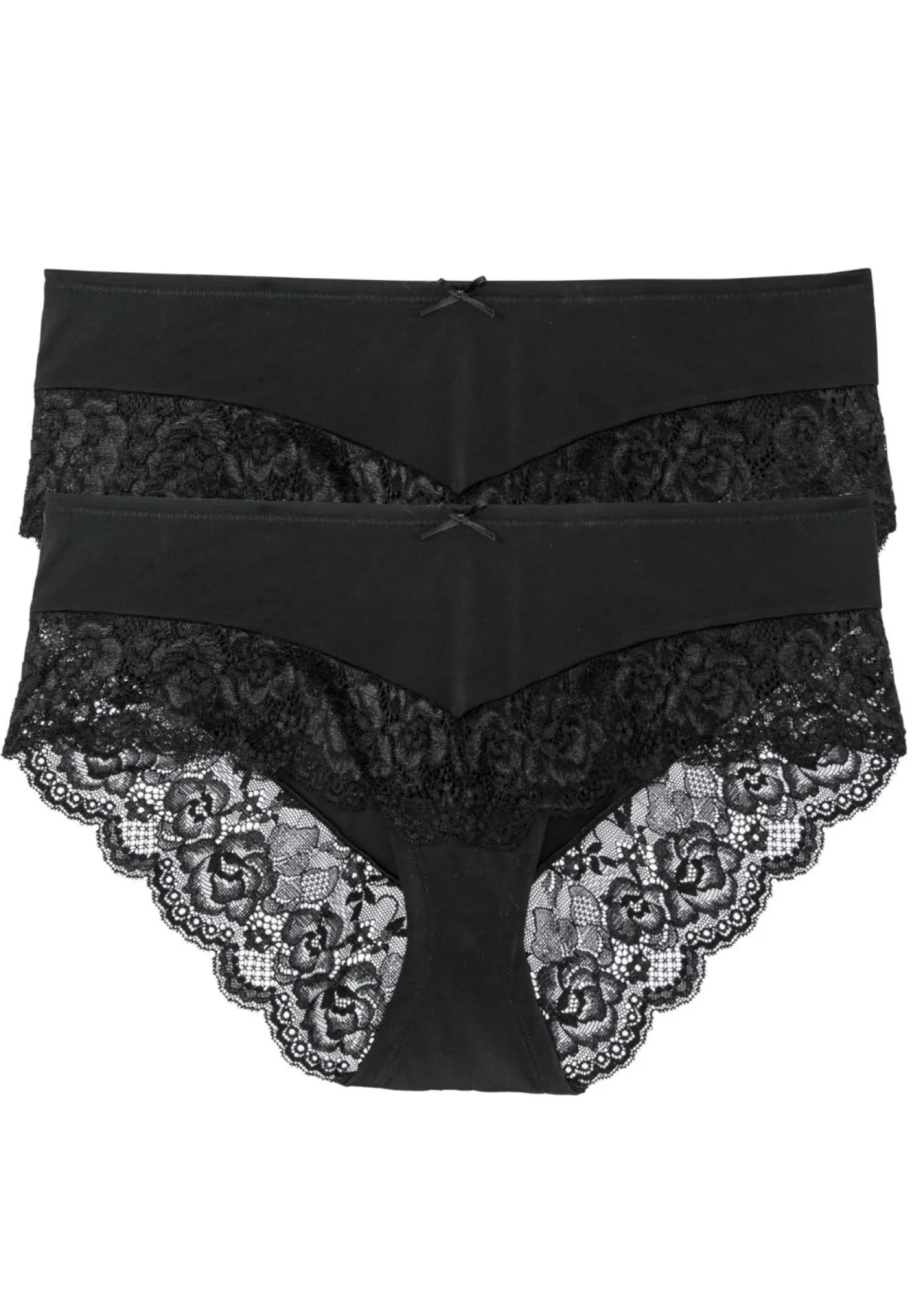 bonprix bonprix Lencería|Bragas>Braguita (2 unidades) Negro