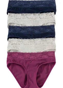 Mujer bonprix bonprix Braguita (5 unidades) con encaje