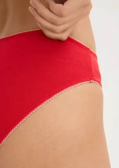 Mujer bonprix bonprix Braguita con aspecto de corazón (5 unidades)