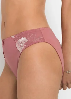 Mujer bonprix bonprix Braguita con bordado (2 unidades)