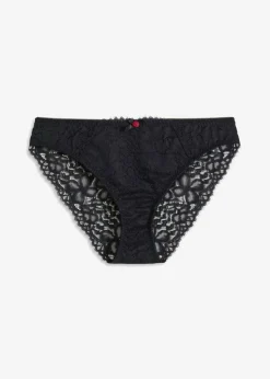 bonprix bonprix Lencería|Bragas>Braguita con encaje Negro