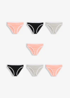 Niños bonprix bonprix Braguita de algodón (7 unidades)