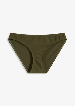 bonprix bonprix Conjuntos De Traje De Baño|Tankinis>Braguita de bikini con pernera normal Verde oliva oscuro