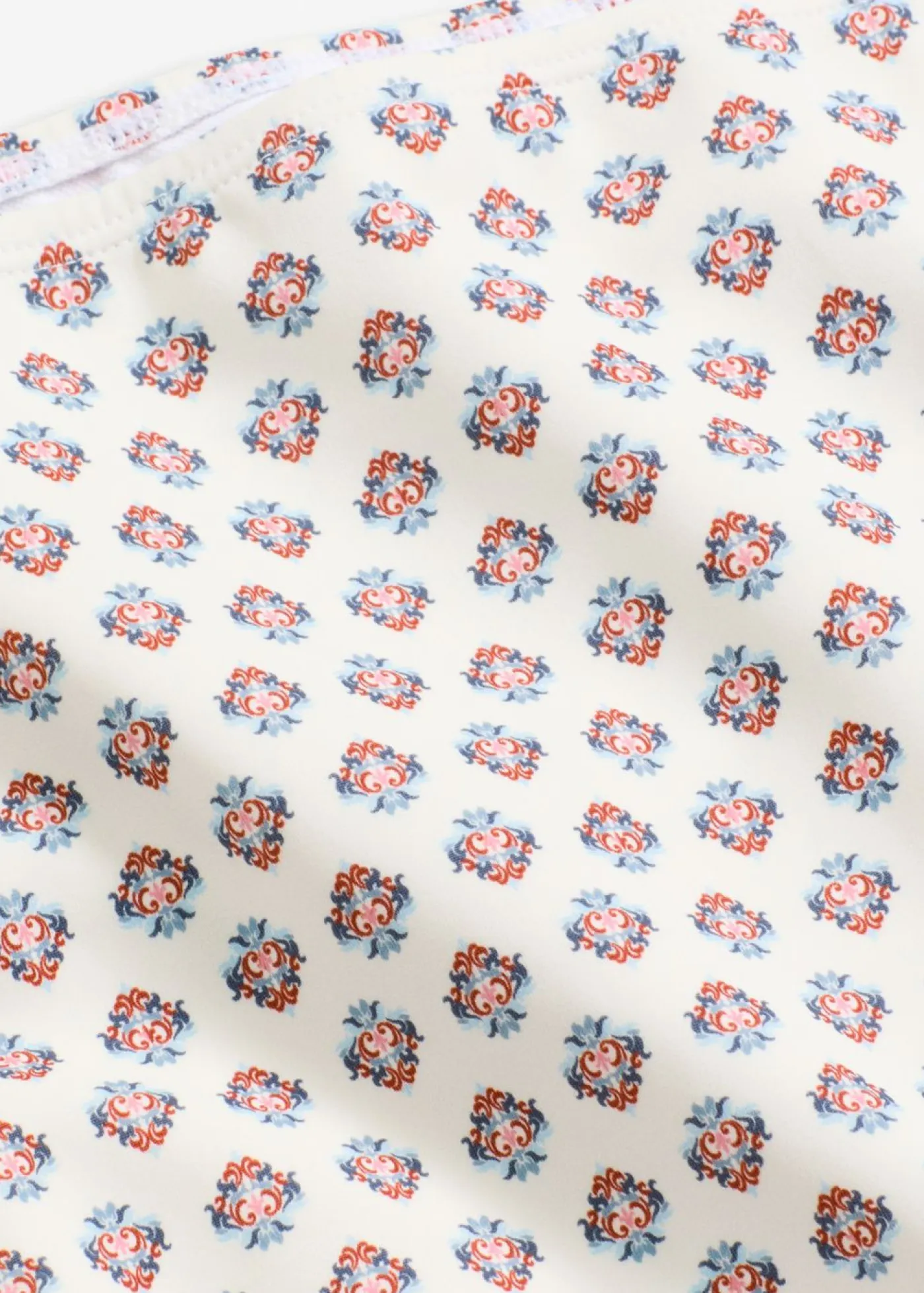 bonprix bonprix Conjuntos De Traje De Baño|Tankinis>Braguita de bikini de talle alto Blanco lana-azul