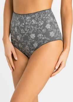 Mujer bonprix bonprix Braguita de talle alto (4 unidades) con agradable algodón