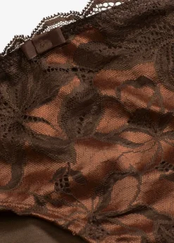 Mujer bonprix bonprix Braguita hipster de encaje bicolor