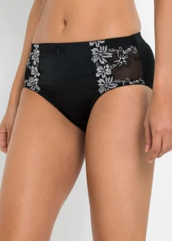 Mujer bonprix bonprix Braguita moldeadora con bordado (2 piezas)