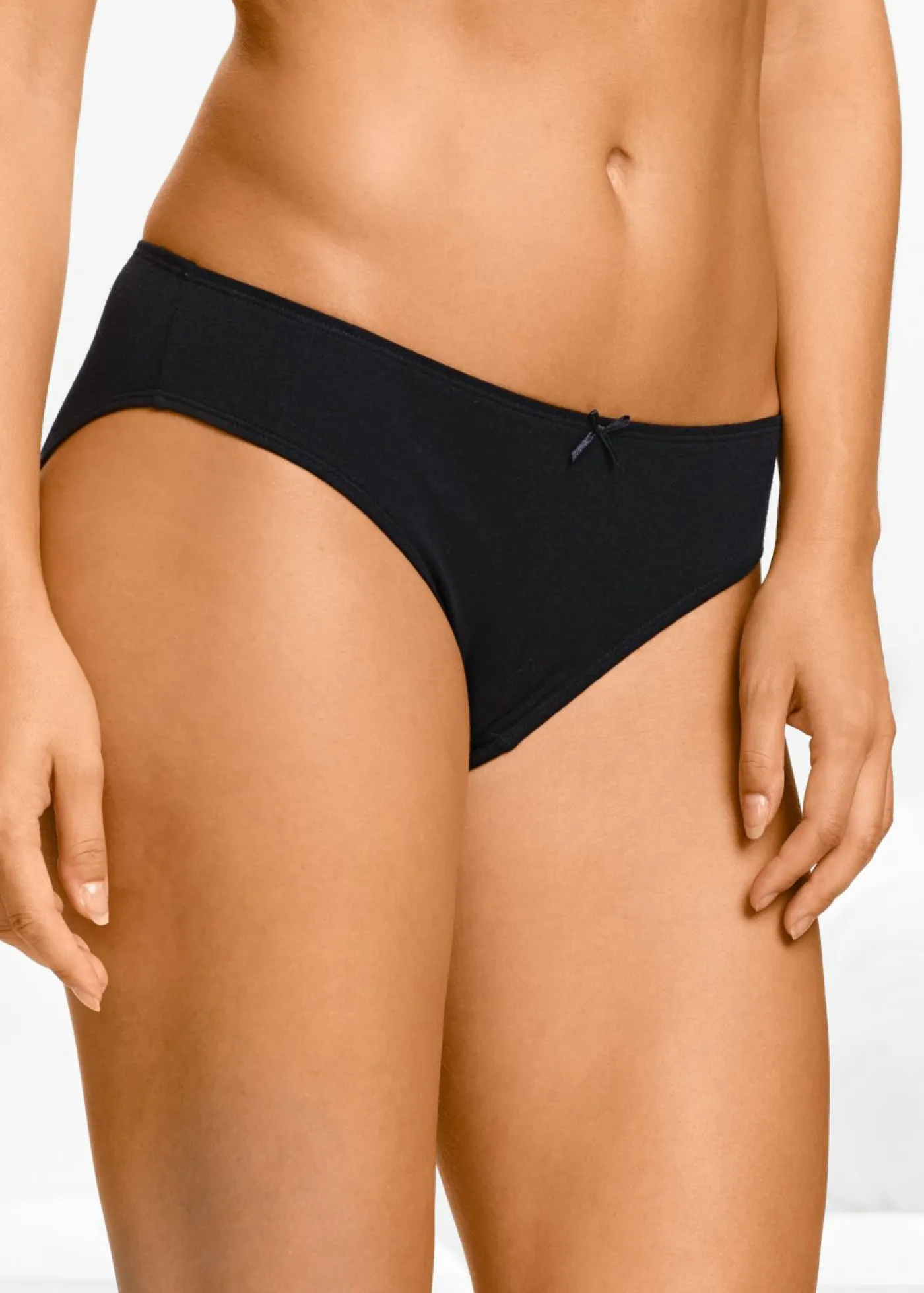 bonprix bonprix Ropa Interior De Algodón|Básicos>Braguitas (6 unidades) Negro