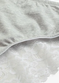 Mujer bonprix bonprix Braguitas de algodón y encaje