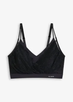 bonprix bonprix Sin Costuras|Básicos>Bralette acolchado Feel Comfort Seamless Negro