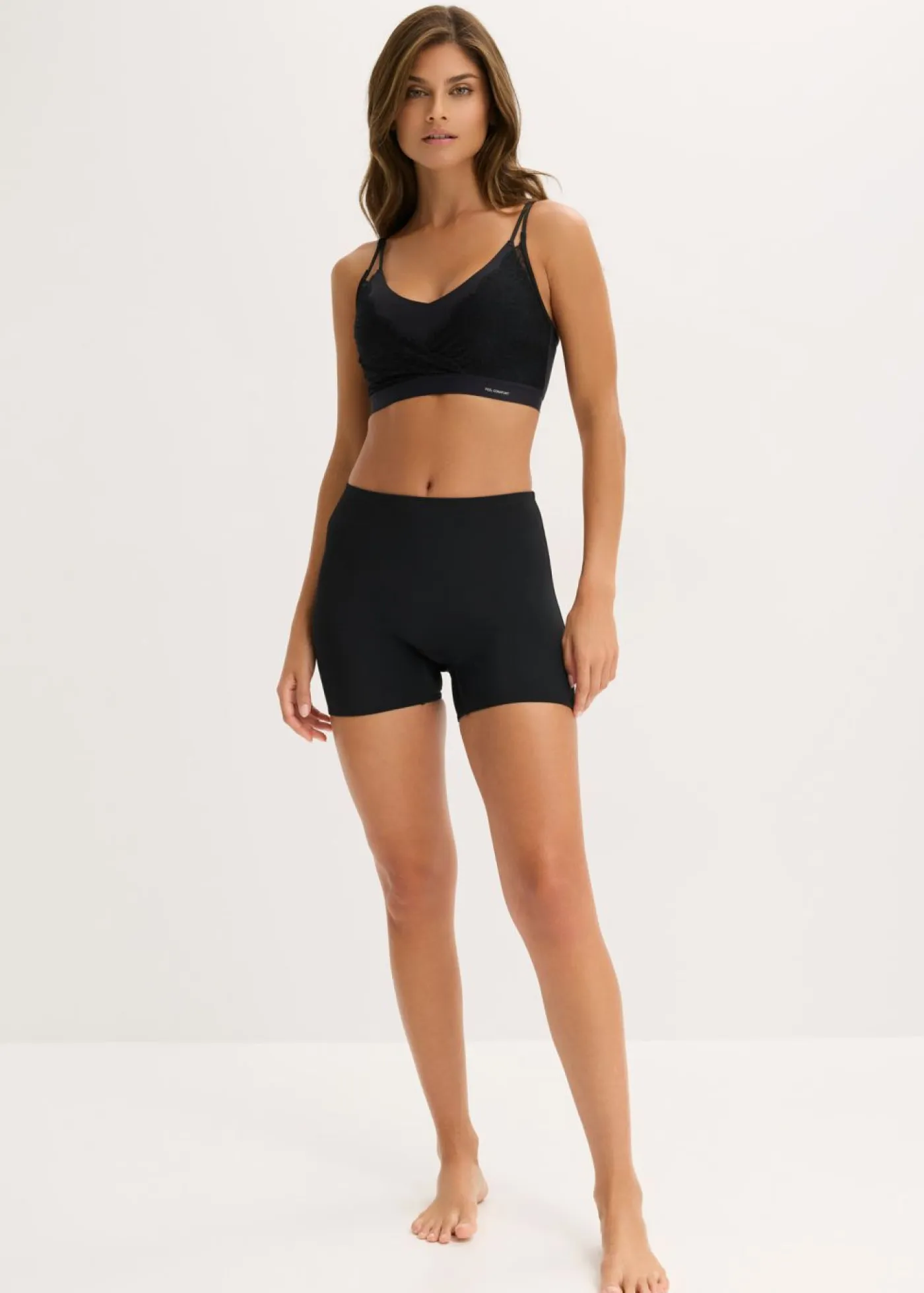 bonprix bonprix Sin Costuras|Básicos>Bralette acolchado Feel Comfort Seamless Negro