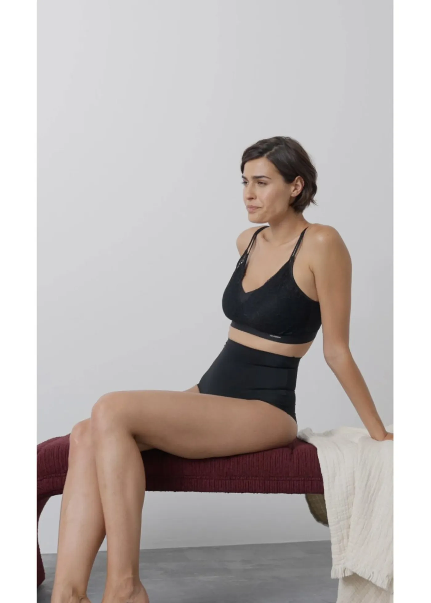 bonprix bonprix Sin Costuras|Básicos>Bralette acolchado Feel Comfort Seamless Negro