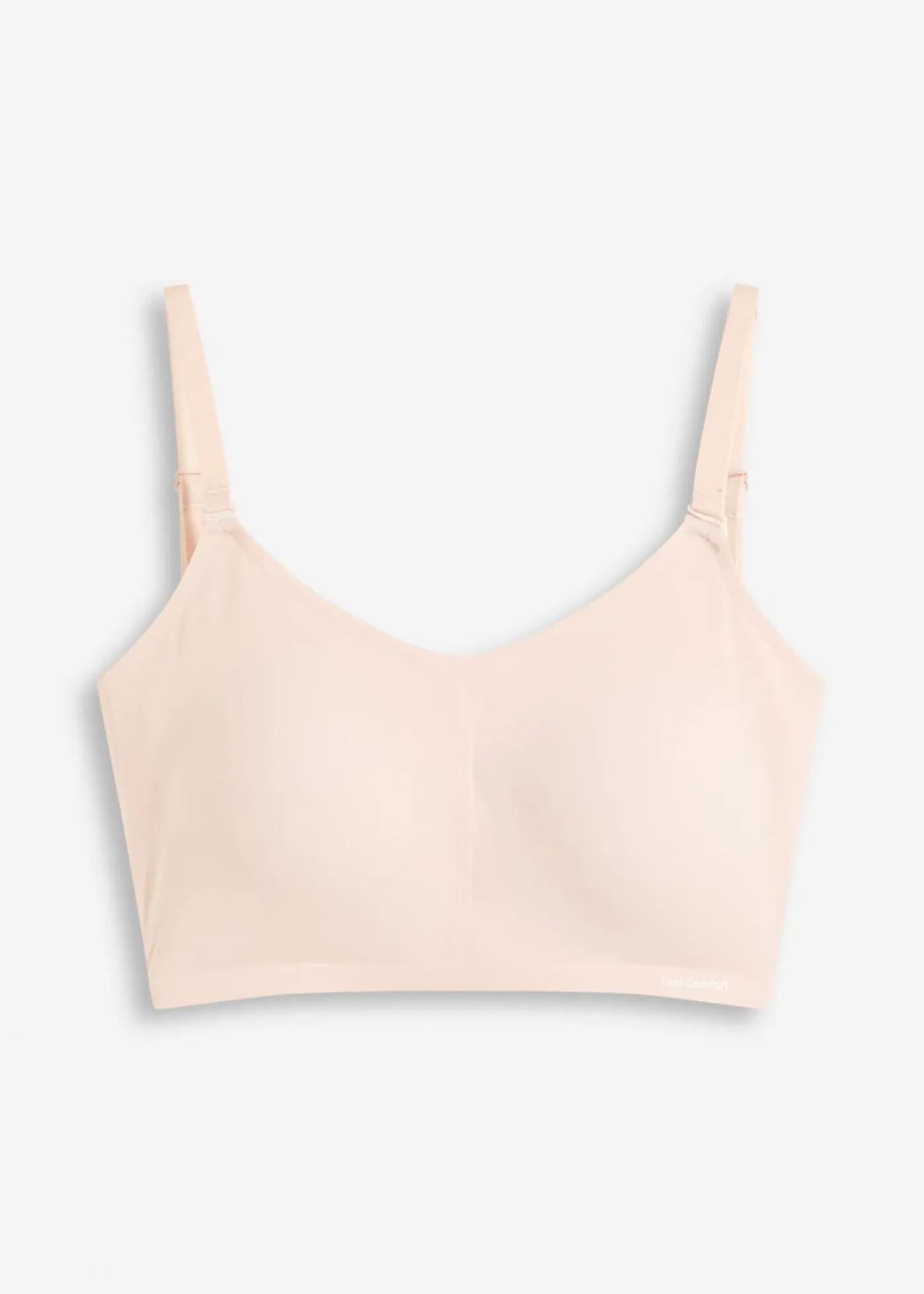 bonprix bonprix Básicos|Sujetadores>Bralette acolchado Feel Comfort multiposiciones sin costuras Beige mate