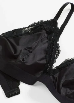 Mujer bonprix bonprix Bralette de material brillante