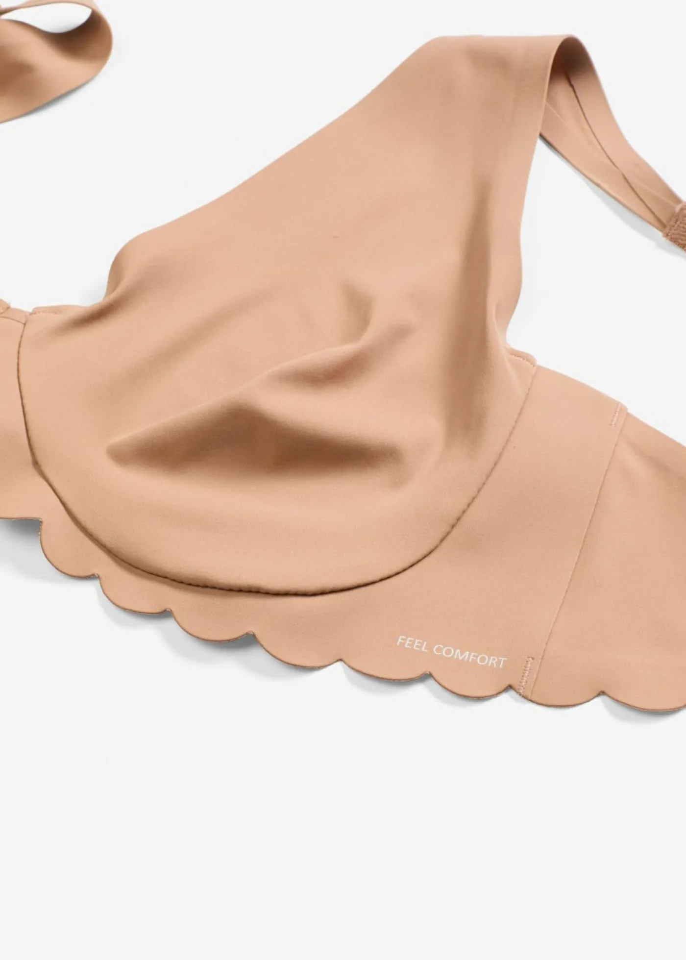 bonprix bonprix Sin Costuras|Sujetadores>Bralette Feel Comfort con corte láser Batido de chocolate