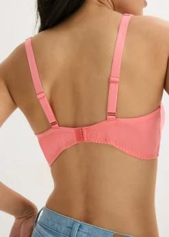 Mujer bonprix bonprix Bralette sin aros con algodón (2 unidades)