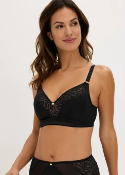 Mujer bonprix bonprix Bralette sin aros con encaje delicado