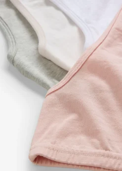 Niños bonprix bonprix Bustier con algodón suave (5 unidades)