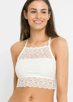 Mujer bonprix bonprix Bustier con encaje elástico