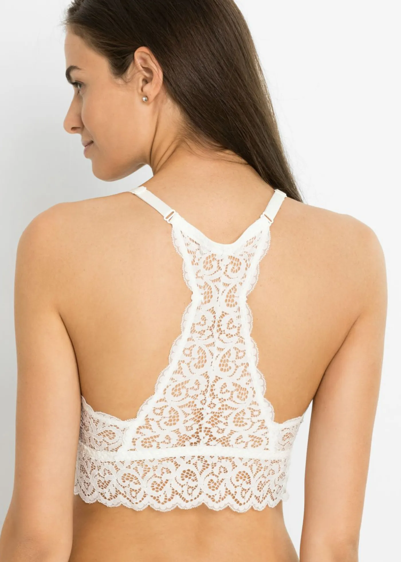 Mujer bonprix bonprix Bustier con encaje elástico