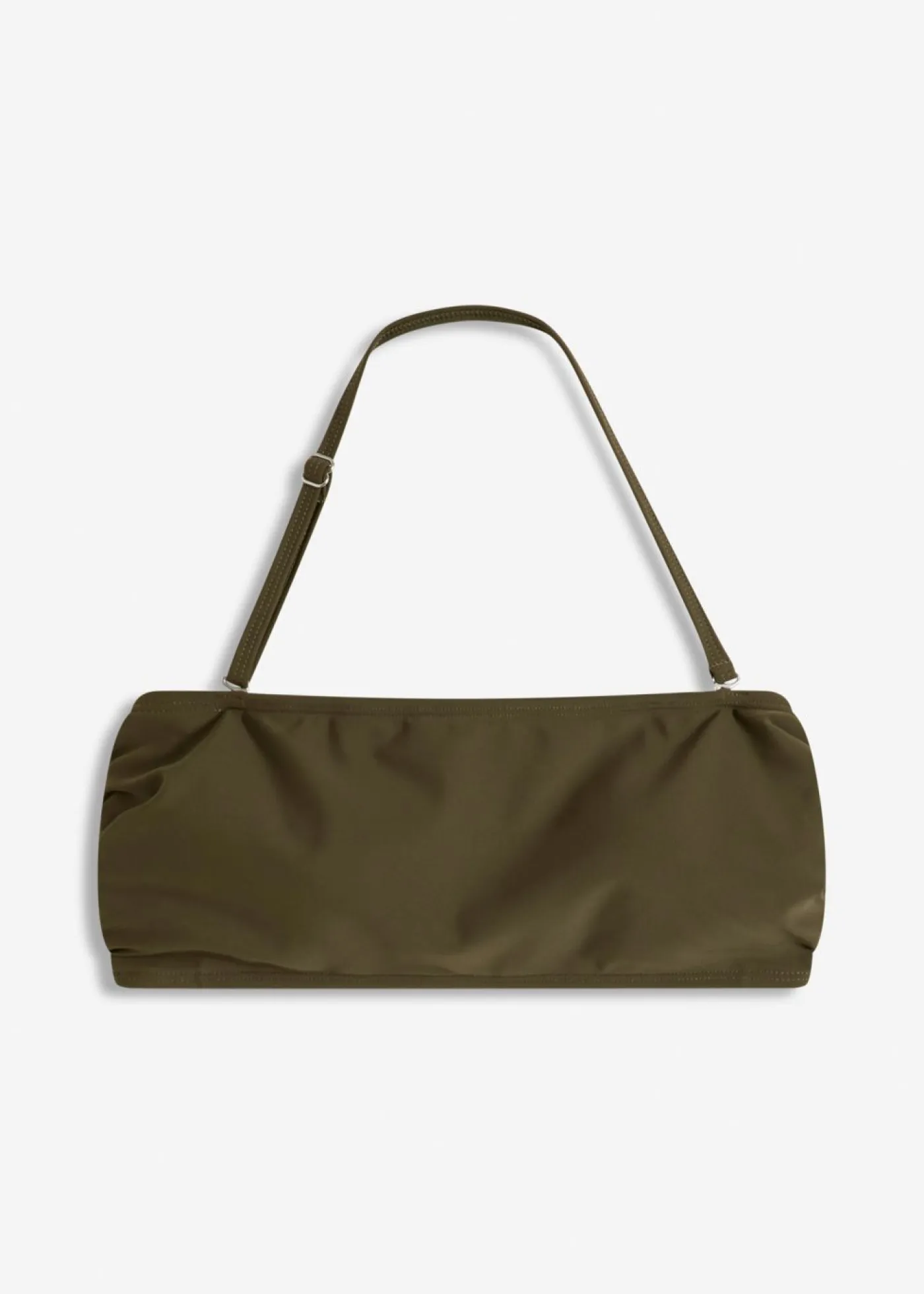 bonprix bonprix Conjuntos De Traje De Baño|Bikinis>Bustier de bikini tipo bandeau Verde oliva oscuro