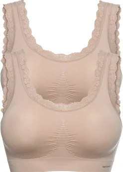 Mujer bonprix bonprix Bustier Feel Comfort sin costuras (2 unidades)